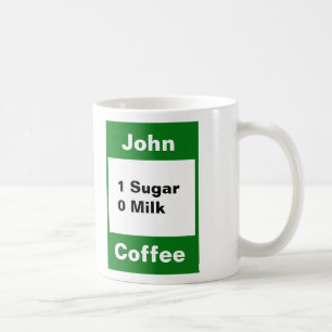 Persönliche Tasse - Grün