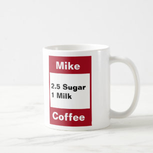 Persönliche Tasse - Rot