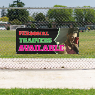 Persönliche Trainer für individuelle Banner