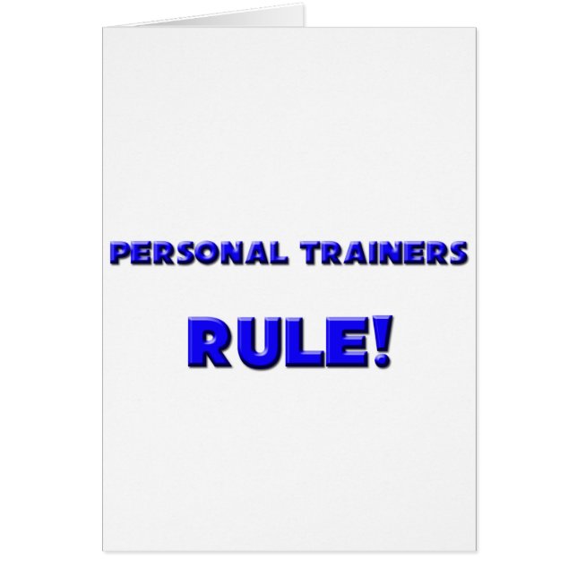 Persönliche Trainer-Regel! (Vorne)
