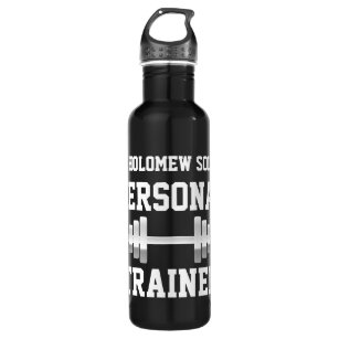 Persönliche Trainer-Wasser-Flasche, Edelstahlflasche