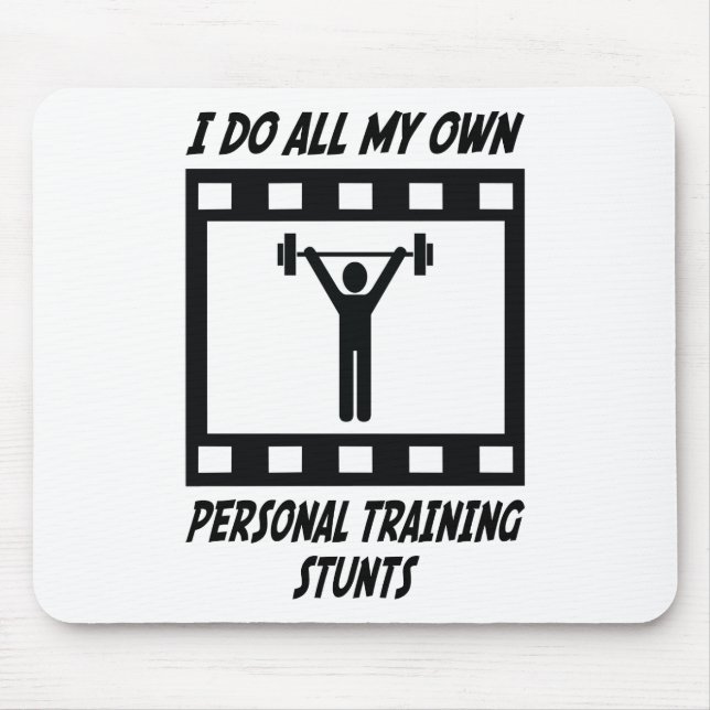 Persönliche Trainings-Bremsungen Mousepad (Vorne)
