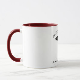 Persönliche Umarmung eines medizinischen Caduceus- Tasse