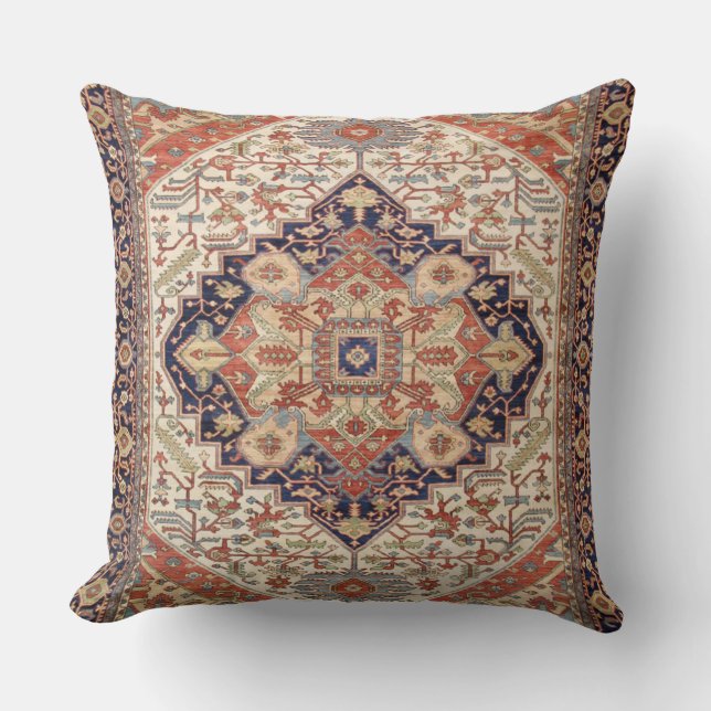 PERSÖNLICHE VINTAGE ORIENTALE-DESIGN KISSEN (Vorderseite)