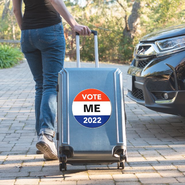 Persönliche Wahlkampagne 2022 Aufkleber (Koffer Insitu)