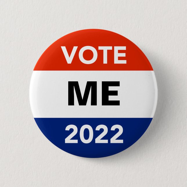 Persönliche Wahlkampagne 2022 Button (Vorderseite)