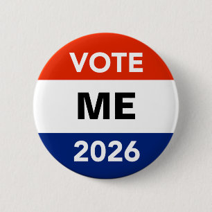Persönliche Wahlkampf-Kampagne für die Midterm-Wah Button