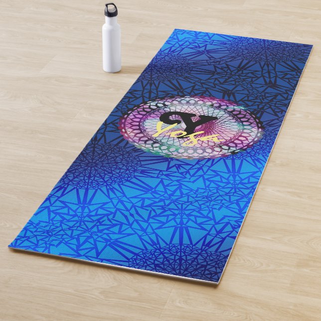 Persönliche Yoga Zen Wasser Ruhe glücklich Meditat Yogamatte (Beispiel)