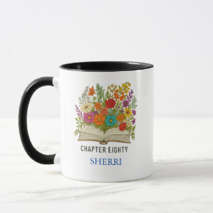 Persönlicher Achtzigster Geburtstag mit Namen und Tasse