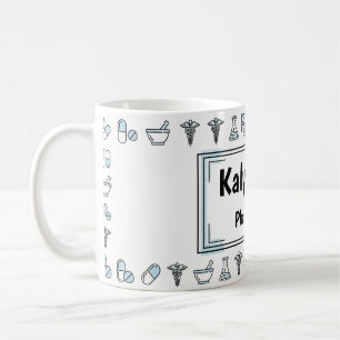 Persönlicher Apotheker-Mug im RX-Stil Kaffeetasse