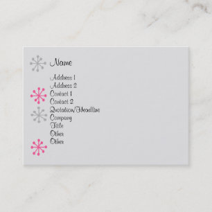 Persönlicher Assistent Visitenkarte