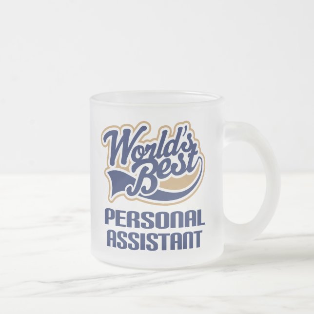 Persönlicher Assistenten-Geschenk Mattglastasse (Rechts)