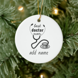 Persönlicher Bester Arzt Aller Zeiten Danke Arzt Keramik Ornament