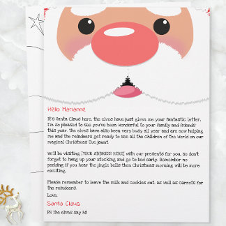 Persönlicher Brief von Santa Claus für Kinder
