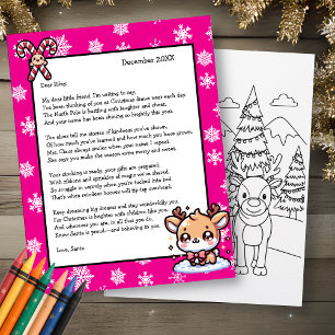 Persönlicher Brief von Santa für Kinder