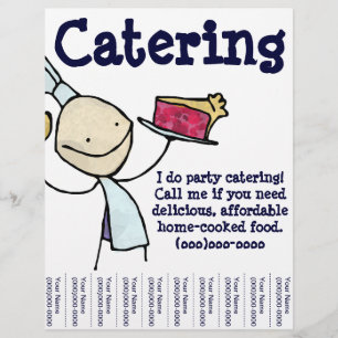 Persönlicher Catering Flyer