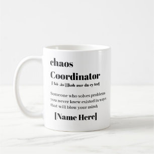 Persönlicher Chaos-Koordinator  Kaffeetasse