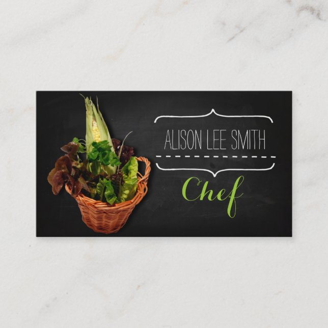 Persönlicher Chef/Catering Service/Cook service Visitenkarte (Vorderseite)