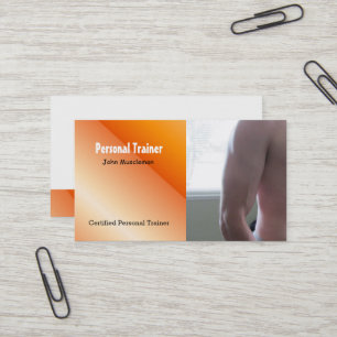 Persönlicher Fitness-Trainer Visitenkarte