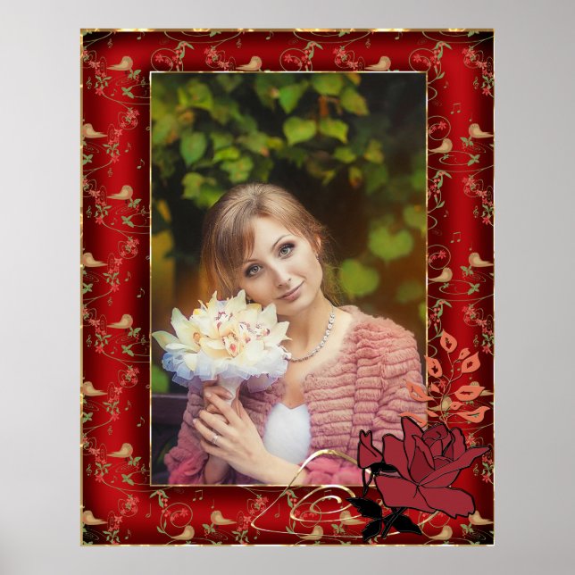 Persönlicher Foto Poster (Vorne)