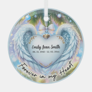 Persönlicher Gedenkschmuck Ornament Aus Glas