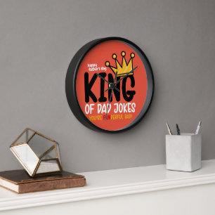 Persönlicher König der Papa-Witze Uhr