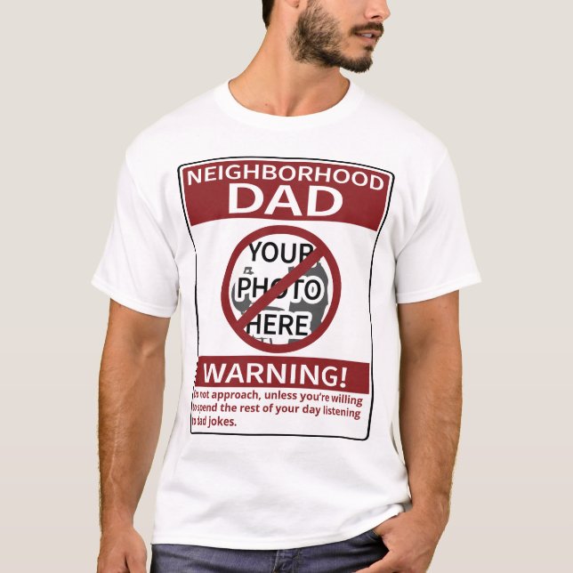 Persönlicher Nachbarschafts-Vater - Red X'd out T-Shirt (Vorderseite)