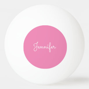 Persönlicher Name, Persönlicher Name Tischtennisball