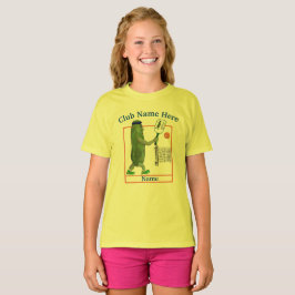 Persönlicher Pickleball Club Fun T - Shirt