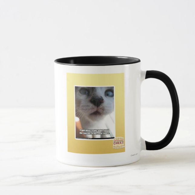 Persönlicher Raum Tasse (Rechts)