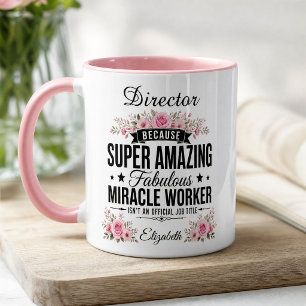 Persönlicher Regisseur Tasse