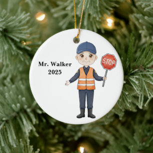 Persönlicher Schulübergangshelfer Keramik Ornament