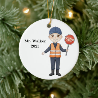 Persönlicher Schulübergangshelfer Keramik Ornament