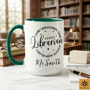 Persönlicher Tag der Schulbibliothekare Benutzer Tasse