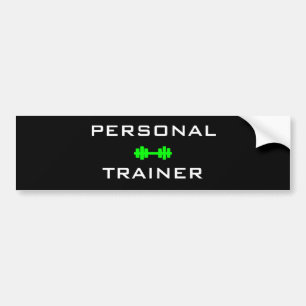 Persönlicher Trainer-Autoaufkleber Autoaufkleber