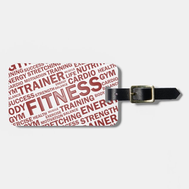 Persönlicher Trainer-/Fitness-Gepäck-Umbau Gepäckanhänger (Vorderseite horizontal)