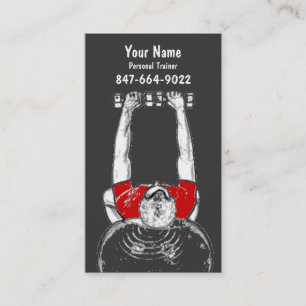 Persönlicher Trainer Visitenkarte