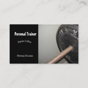 Persönlicher Trainer Visitenkarte