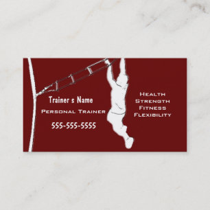 Persönlicher Trainer Visitenkarte