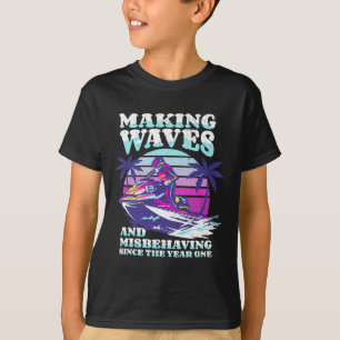 Persönlicher Wassermotorfahrer PCh I Waves I Jet T-Shirt