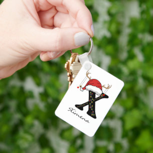 Persönlicher Weihnachts-Anhänger für Mama und Papa Schlüsselanhänger