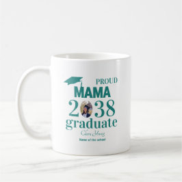 Persönliches Abschluss-Shirt für stolze Mamas Kaffeetasse