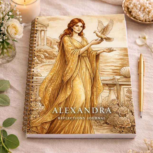 Persönliches Aphrodite Reflections Journal Notizbuch (Von Creator hochgeladen)