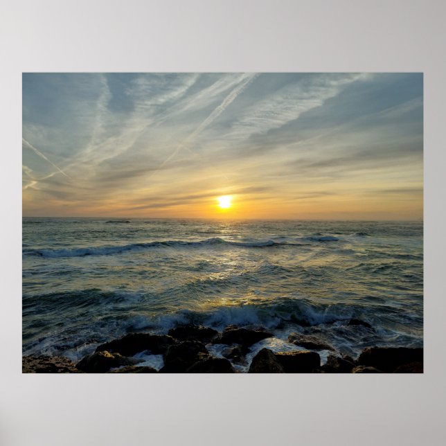 Persönliches Archiv: Sunset in Portugal Poster Pap (Vorne)