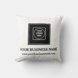 Persönliches Business-Logo-Branding-Wurfkissen Kissen