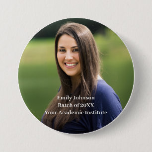 Persönliches Design für die Schul- oder Hochschulw Button