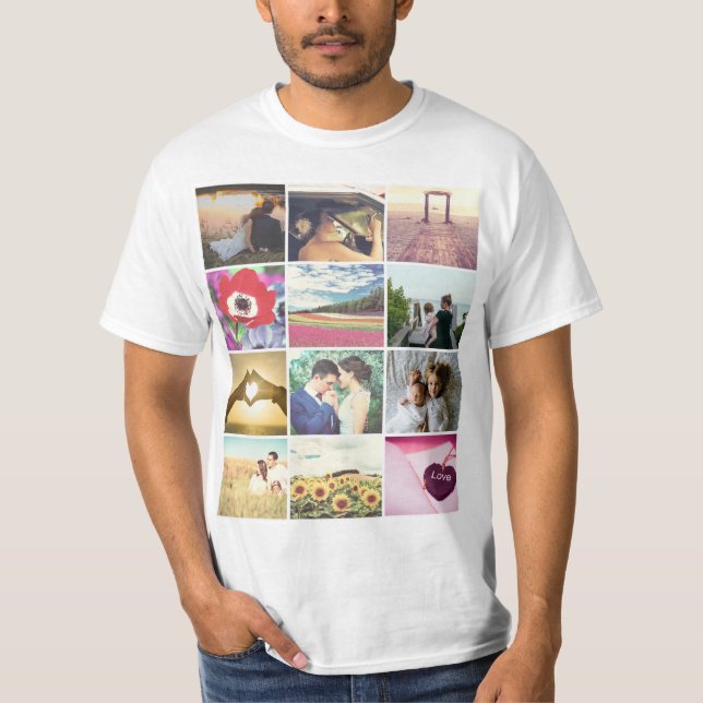Persönliches Foto T-Shirt (Vorderseite)