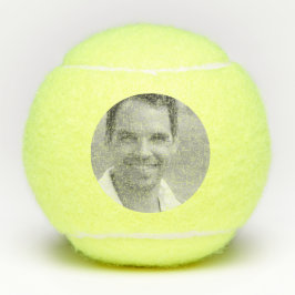 Persönliches Foto Tamplate Tennisbälle
