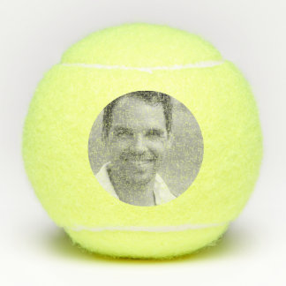 Persönliches Foto Tamplate Tennisbälle