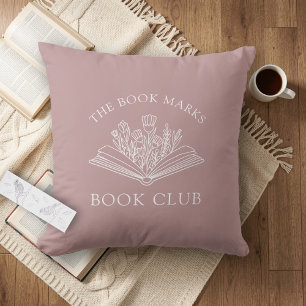 Persönliches Geschenk für den Buchclub Kissen